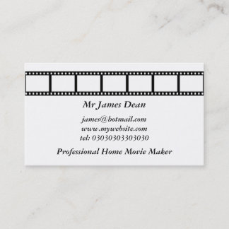 Tarjeta De Visita Tira de la película