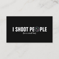 Tiro a la gente - papel metálico (la fotografía)