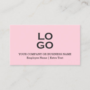Tarjeta De Visita Título de logotipo comercial o de empresa personal