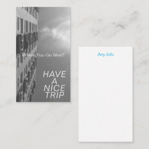 Tarjeta De Visita To your dream