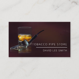 Tarjeta De Visita Tobacco Pipe Store