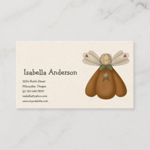 Tarjeta De Visita Todas las bendiciones del dem · Ángel de la