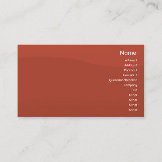 Tarjeta De Visita Tomatowave - negocio