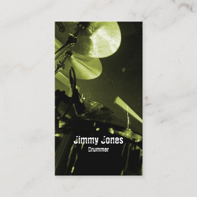 Tarjeta de visita Toms Ochre y Cymbmer (Anverso)