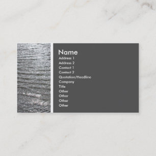 Tarjeta De Visita Tono de la textura (mar) - modificado para