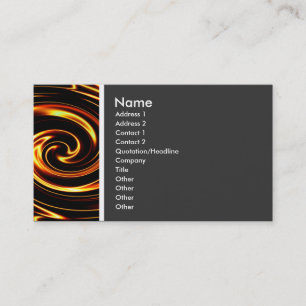 Tarjeta De Visita Tono de textura (Swirl)