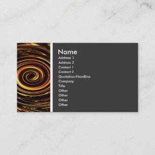 Tarjeta De Visita Tono de textura (Swirl) - IV