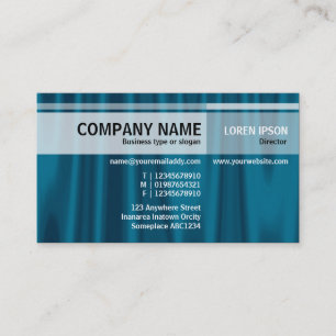 Tarjeta De Visita Tonos alternativos - Drapery 01