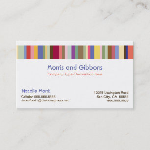 Tarjeta De Visita Tonos corporativos limpios y simples del jardín d