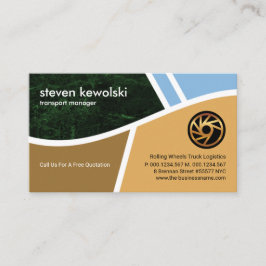 Tarjeta De Visita Topografía de diseño Mapa de Ruta Transporte