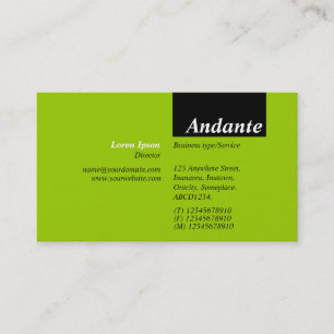 Tarjeta De Visita TopTag v3 - Negro con verde marciano