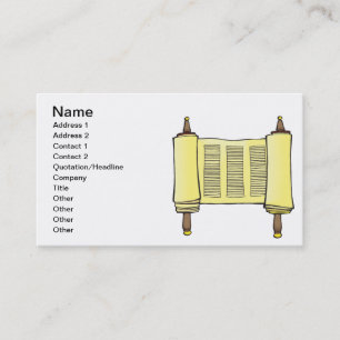 Tarjeta De Visita Torah