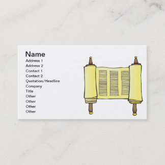 Tarjeta De Visita Torah