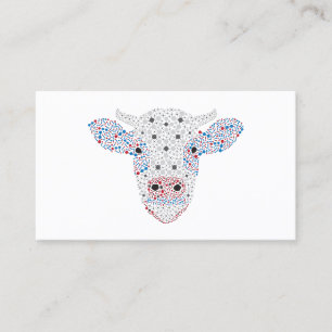 Tarjeta De Visita Toro de emisiones agrícolas
