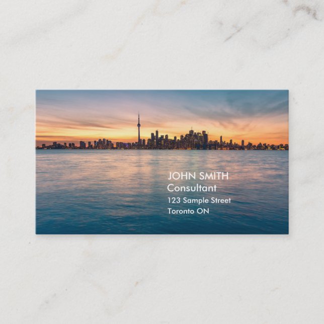 TARJETA DE VISITA TORONTO 005A (Anverso)