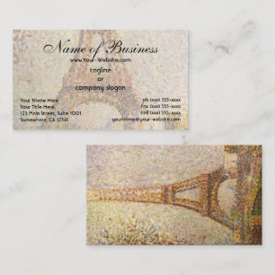 Tarjeta De Visita Torre Eiffel de Georges Pierre Seurat