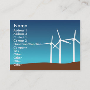 Tarjeta De Visita Torres del viento - rechonchas