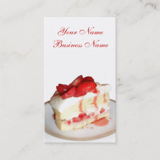 Tarjeta De Visita Torta