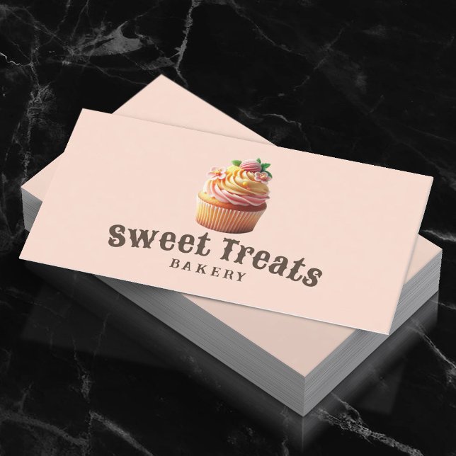 Tarjeta De Visita Torta de tarta dulce Tratamientos de panadería de  (Subido por el creador)