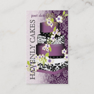 Tarjeta De Visita Torta/panadería/pâtisserie de PixDezines