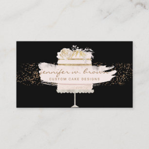 Tarjeta De Visita Torta Personalizada para Fiesta de Boda