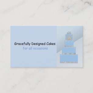 Tarjeta De Visita Tortas de Diseñador