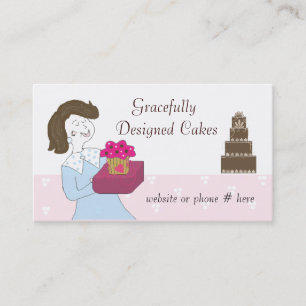 Tarjeta De Visita Tortas de Diseñador