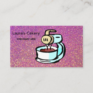 Tarjeta De Visita Tortas y dulces Panadería casera Dripping Gold B N
