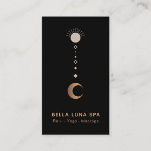 Tarjeta De Visita *~* Tótem lunar cósmico universal chamán lunar lun