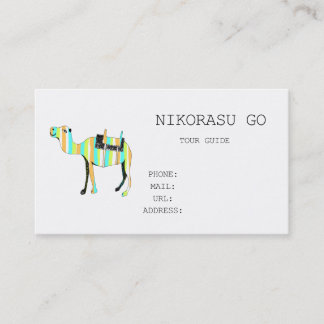 TARJETA DE VISITA TOUR GUIDE