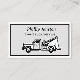 Tarjeta De Visita Tow Truck Services