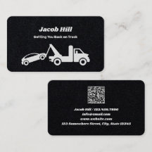 Towing Tow Rescue QR