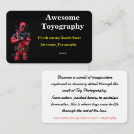 Tarjeta De Visita Toyografía asombrosa de Guay