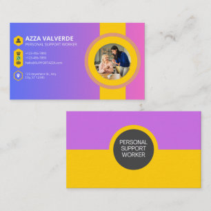 TARJETA DE VISITA TRABAJADOR DE APOYO PERSONAL