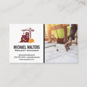 Tarjeta De Visita Trabajador especializado   Construcción   Renovaci