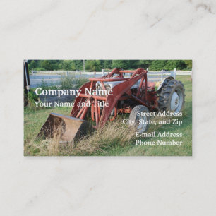 Tarjeta De Visita tractor
