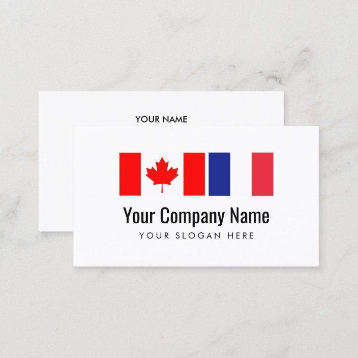 Tarjeta De Visita Traductor Ingles Frances Canadiense De La Zazzle Es