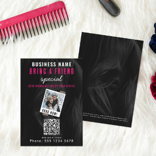 Tarjeta De Visita Traer una venta de amigos hacer una reserva de un 