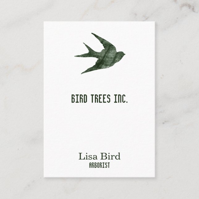Tarjeta De Visita Tragar (estilo Letterpress) (Anverso)