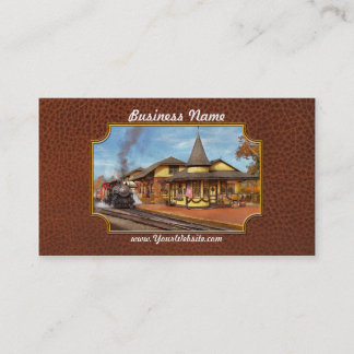 Tarjeta De Visita Train Station - New Hope Steam Railway