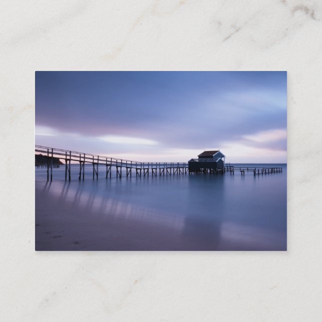 Tarjeta De Visita Tranquilidad (Reverso)