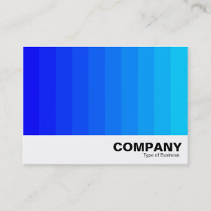 Tarjeta De Visita Transición de color: tonos azules
