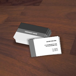 Tarjeta De Visita Transparencia contemporánea blanca y fresca