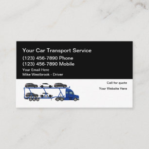 Tarjeta De Visita Transporte automotor Transporte Vehículo moderno