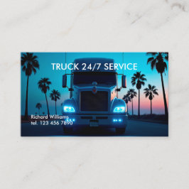 Tarjeta De Visita Transporte de camiones