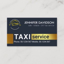 Tarjeta De Visita Transporte de taxistas