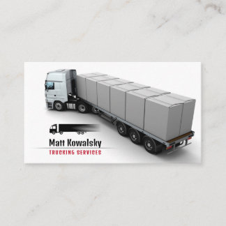 Tarjeta De Visita Transporte y logística | Servicios de transporte