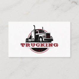 Tarjeta De Visita Transportes Semi Trucker Company