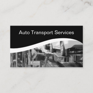 Tarjeta De Visita Transportista de Automóviles