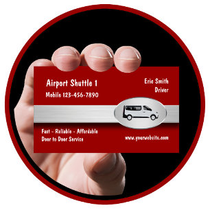 Tarjeta De Visita Traslado al aeropuerto Taxi